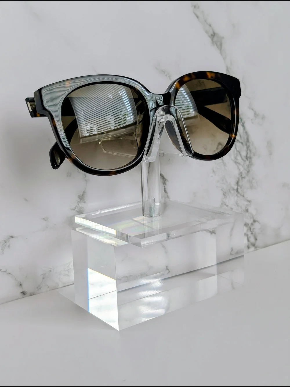 Alexander McQueen AM0304SK Havana Tortoise Gradient Sunglasses NWT Made In Italy